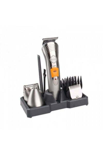 NO BRAND Aparat de tuns profesional cu lame otel, trimmer inclus