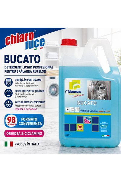 chiaro luce Detergent lichid de rufe Lavatrice – Orhidee și Ciclamen 4.9L