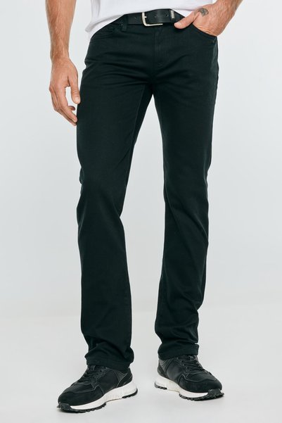 Big Star Blugi negri slim fit pentru bărbați Terry 915 W30 L32