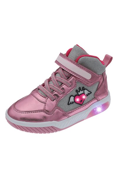 Chicco Ghete sport copii, cu desene animate, luminoase, fuchsia, 72104-67P