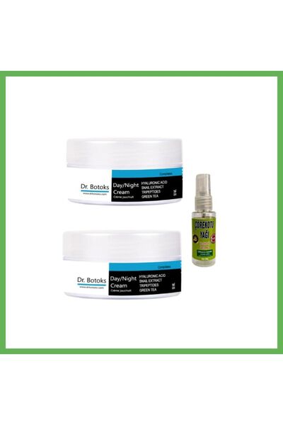 TheGencoo Dr. Anti-Botox Facial Cream 50 ml x 2 + Black Cumin Oil 30 ml GEN01