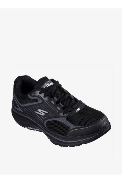 SKECHERS Men's Panelled Lace-Up Running Shoes - GO RUN CONSISTENT 2.0 - SILVE...