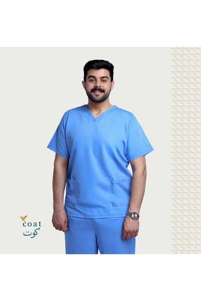 Other Men's Medical Scrub Strich Smaui from Koot, Blouse and Trousers - S