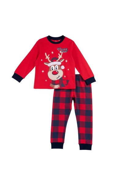 Chicco Pijama copii pentru Craciun, Rosu, 31497-67MC