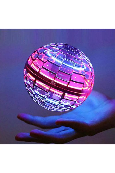 NO BRAND Pachet 2 buc - Minge zburătoare Flynova Pro cu LED, tip dronă, USB +...
