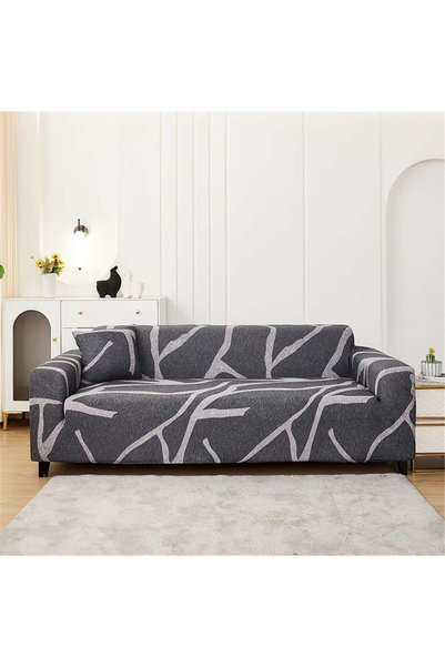 Noname Elastic sofa cover Relaxe Home Solid Sofa Cover 2-seater 145–185 cm Gr...
