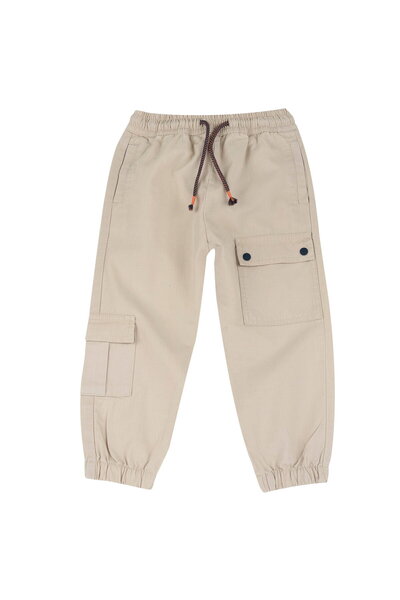 Chicco Pantaloni copii Chicco, bej cu model, 02115-70MC