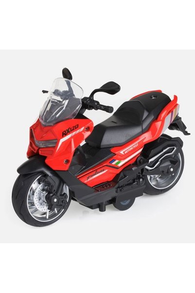 Generic Brand Jucarie Scooter Rosu cu Lumina