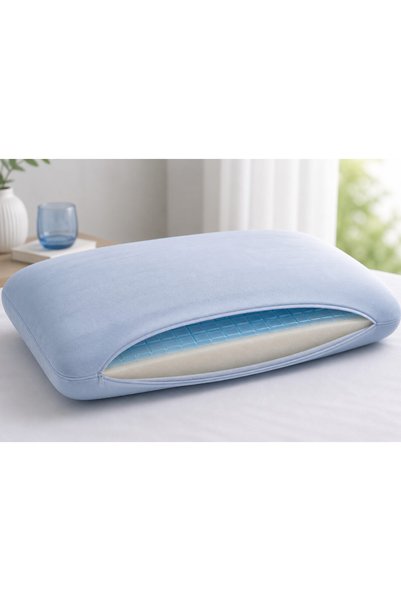 OEM Pernă Memory cu husă Cool 60 x 40 x 12 cm