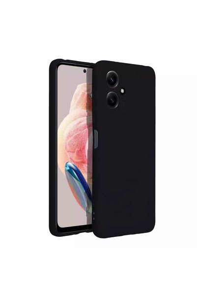Techwave Μαλακή Πίσω Θήκη Σιλικόνης Μαύρη (Redmi Note 12 5G)