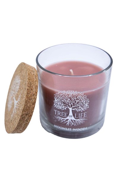 Bobo Lumânare parfumată 120g, Pădure în lumină de lună - Arborele Vieții
