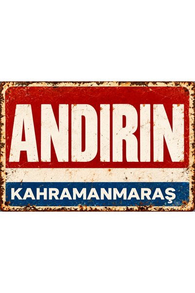 Lucena Tablou de perete retro metalic Andırın Kahramanmaraş | Placă decorativ...