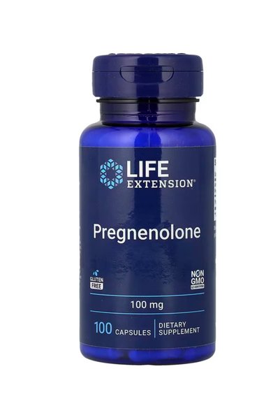 Life Extension Supplements, Pregnenolone - Hormone Balance for Healthy Hormon...