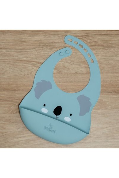 Bebelusenii Concept Bavetă din silicon - Koala Sky