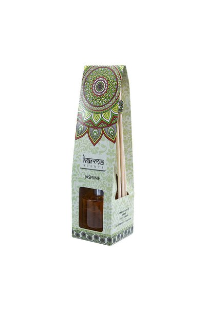 Bobo Aromatherapy Reed Diffuser 50ml, Jasmine - Karma Scents