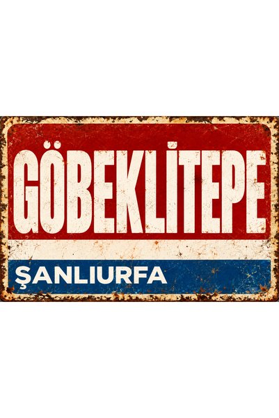 Lucena Göbeklitepe, Şanlıurfa – Tablou decorativ de perete din metal cu aspec...