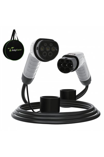 ZENCAR Cablu de încărcare auto electric Polyfazer, Tip 2, 7.4 KW, monofazat, ...