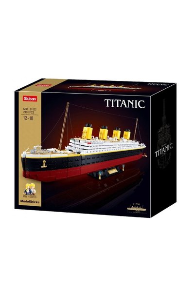 Sluban Set de construcție model, 2401 piese, Titanic -