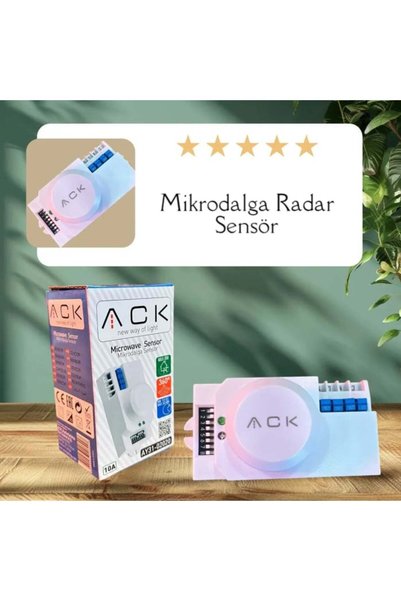 ACK 360 Derece Mikrodalga Radar Sensör AY31-02020