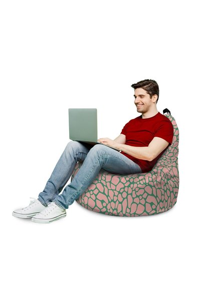 Updeco Fotoliu Puf Bean Bag tip Big Chill, impermeabil, de interior/exterior,...