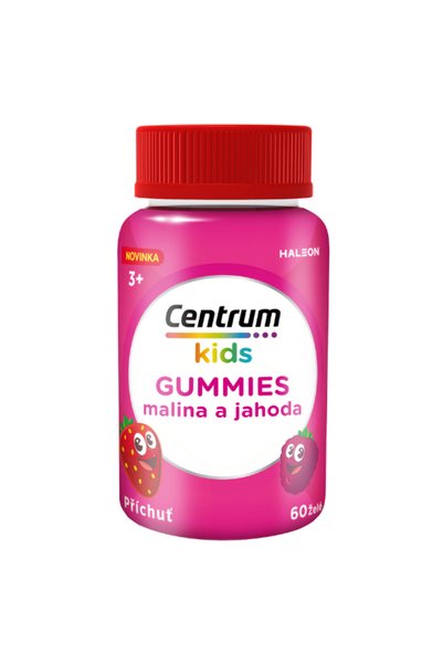Centrum Παιδικά Ζελεδάκια Φράουλας και Μούρων 60 ζελεδάκια