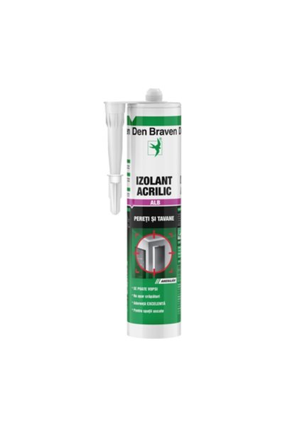 Den Braven Etanşant acrilic Acryl-W acrilic pe bază de apă, 280 ml
