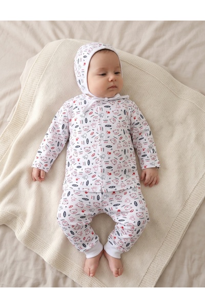 MiniKids Παιδική πιτζάμα, Hapy Bear, πολύχρωμη
