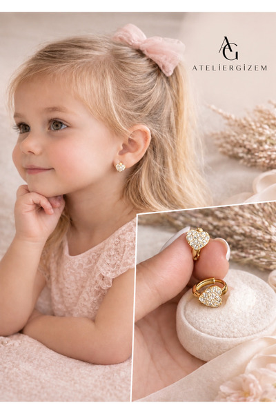 XUPING JEWELRY ATELİER GİZEM xuping kararmaz çocuk küpesi