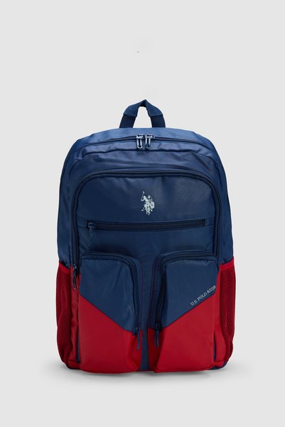 U.S. Polo Assn. حقيبة مدرسية متعددة الألوان للأولاد، موديل 50330780-999.