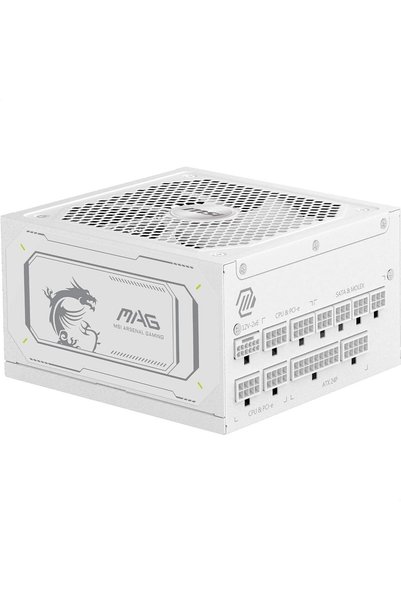 HANEL MAG A1000GL PCIE5 WHITE 1000W 80+ GOLD POWER SUPPLY