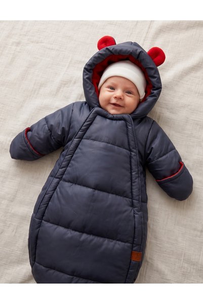 MiniKids Sac de dormit de exterior, Sleepy, bleumarin