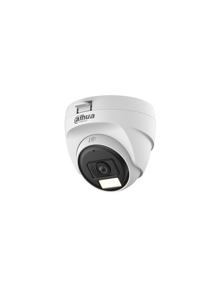 DAHUA HAC-T1A21P-U-IL-0280B, 2Mpix, 2.8mm Lens, 25 Mt Gece Görüşü, Smart Dual Light, Dome Kamera