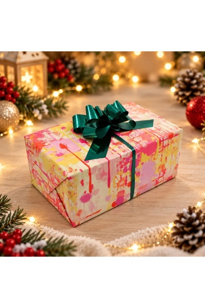 BRIZZOLARI Set of 10 green, decorative, self-forming gift bows, metallic, 50 ...