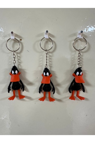 mercek filament Set of 3 Decorative Keychains—Multi-Keychain Pack