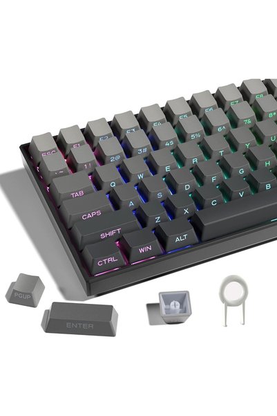 Generic PBT Keycaps, Double Shot Side Printed OEM Profile Keycap for 60% 65% ...