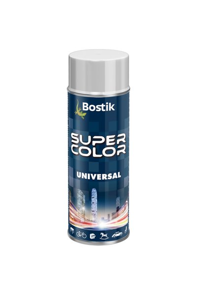 BOSTİK Spray vopsea, Color Universal, alb lucios RAL 9010, interior/exterior,...