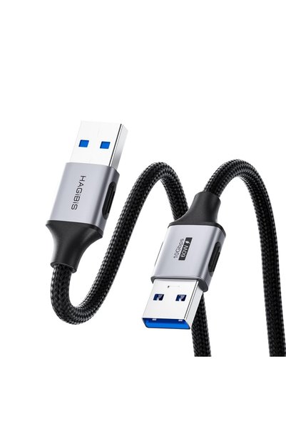 Hagibis كابل USB إلى USB، نقل بيانات بسرعة 10 جيجابت في الثانية، شحن سريع 60 ...