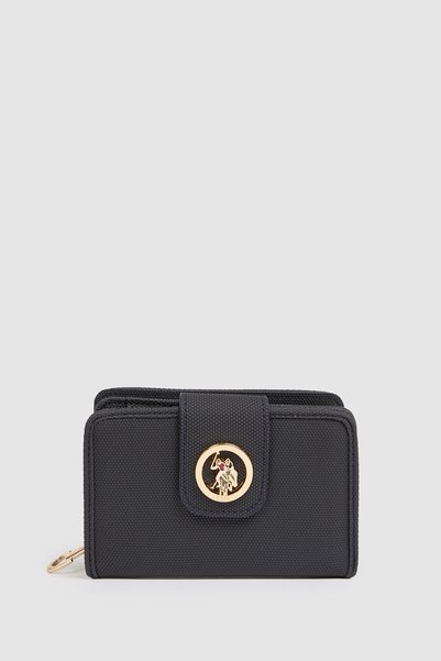 U.S. Polo Assn. محفظة نسائية باللون الكحلي، موديل 50330484-VR033.