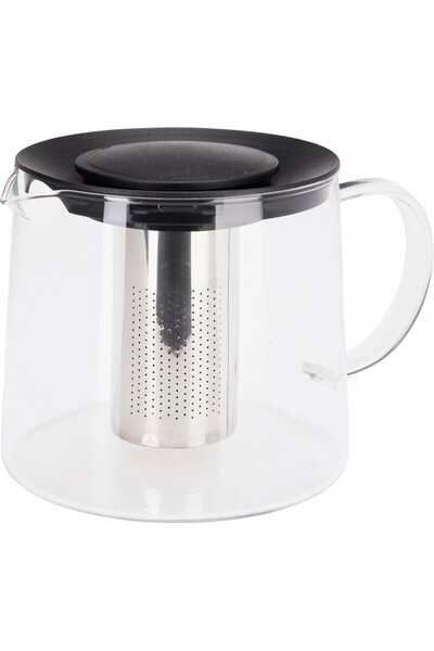 Excellent Houseware Dermin teapot with infuser, glass, stainless steel filter...