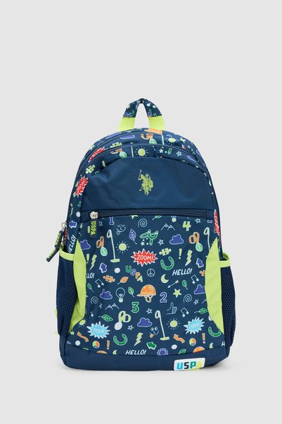 U.S. Polo Assn. Boys' Multicolored School Bag 50330769-999