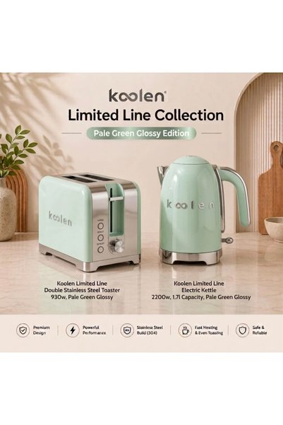 Koolen Apple-Colin Kettle and Toaster Set