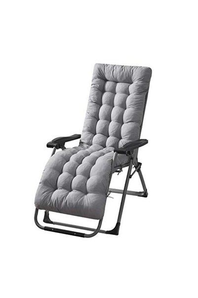 Sandinrayli Patio Chaise Lounger Cushion, Thicken Soft Recliner Rocking Chair...