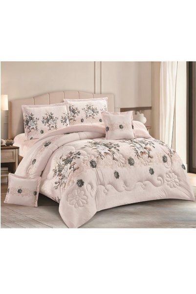 smart home Winter Bedspread Double-Sided (Velvet and Fur) - Quilted Bedspread...