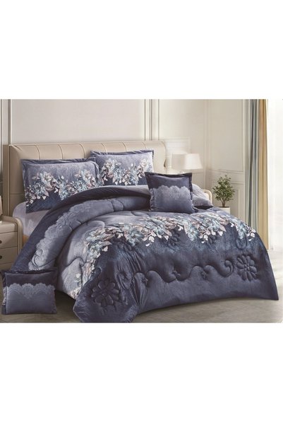 smart home Winter Bedspread Double-Sided (Velvet and Fur) - Quilted Bedspread...