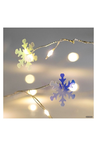 OEM Fulgi 20 LED cald Holografic, pentru iluminat decorativ de Crăciun