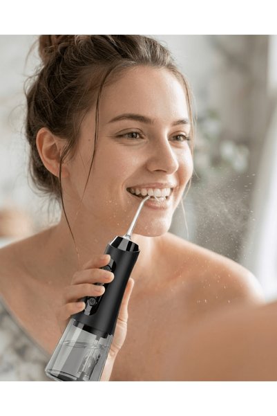 Eco Lounge Ağız Duşu Cihazı 4 Modlu 5 Başlıklı Şarjlı Oral Temizlik Makinesi