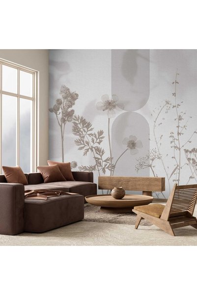 Updeco Tapet premium, model Vis Botanic (300x280 cm) - cu flori presate, ușor...