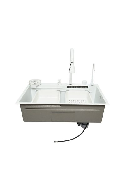 FONIX Chiuvetă de bucătărie, GrandChef Signature, Oțel inoxidabil, Tratament ...