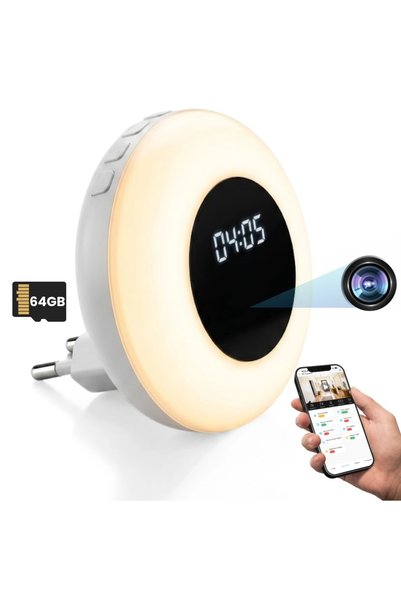 iUni Mini Camera IP71, Wi-Fi, 64GB, Full HD, Vedere Nocturna, Vizualizare Liv...