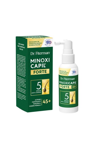 Fiterman Pharma Minoxicapil Forte Spray pentru regenerarea și întărirea părul...